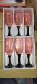Imperial Goblet Black Base 6 Pcs Set 240 ML | Beautiful Glass set 6 Pcs. 