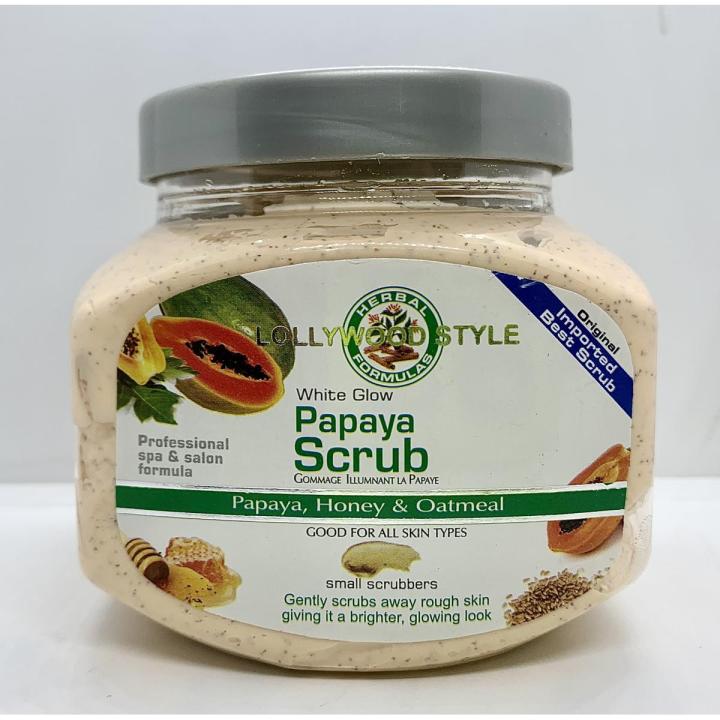 Lollywood Style's Exfoliating Papaya Scrub – 300 Grams