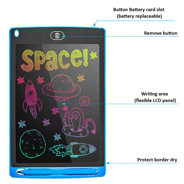 LCD%20Writing%20Drawing%20Tablet%20Digital%20Erasable%20Pad%208.5%20Inch%20-%20Image%202