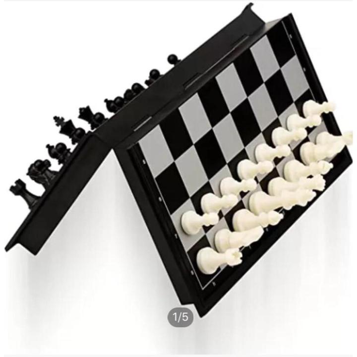 Magnetic Travel Chess Set with Folding Chess Board Educational Toys for Kids High quality Wood Sold By Fight Fitness