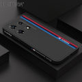 Hontinga for Infinix Note 30 Pro Back Cover Fashion Racing Side Design Phone Case Square Soft Liquid Silicone Mobile Cover. 