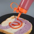 250/360/480/720ML Condiment Squeeze Bottle Salad Dressing Ketchup Sauce Bottle Kitchen Leak-Proof Oil Container Food Dispenser. 