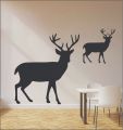 Deer Silhouette Stag Wall Sticker Wall Sticker, elegant decor. 