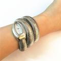Women Cool Snake Shape Bangle Watch Girls Quartz Clock Religios Reloj Montre Femme Infinity Bracelet Watch Vogue. 
