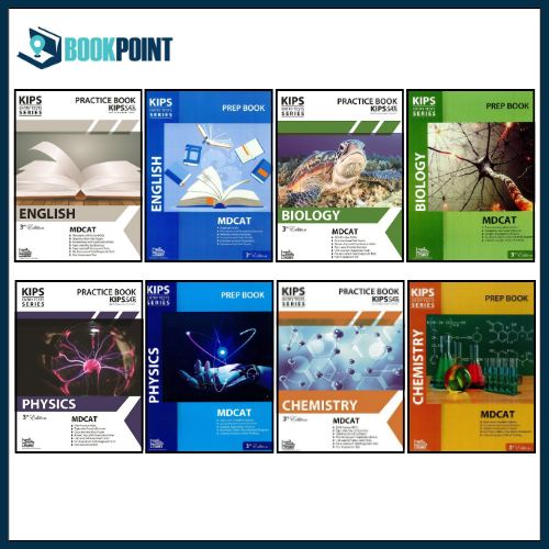 KIPS Entry Test Series: Comprehensive Practice & Preparation Set (8 Books) | Kips Practice & Prep Books Set, Set Of 8 Books Kips Entry Test Series | Bookpoint