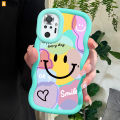 AMORVOR for Redmi Note 10 Pro Note 10 Pro Max Back Cover Smile Color Graffiti Pattern Luxury Phone Case Macaron Wave Soft Silicone Mobile Cover. 