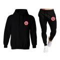 Tracksuit For Winter Trendy And Smart Superhero Logo Printed Gym Wear Track suit. 