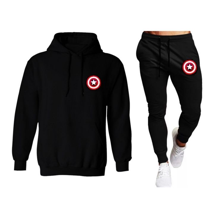 Tracksuit For Winter Trendy And Smart Superhero Logo Printed Gym Wear Track suit
