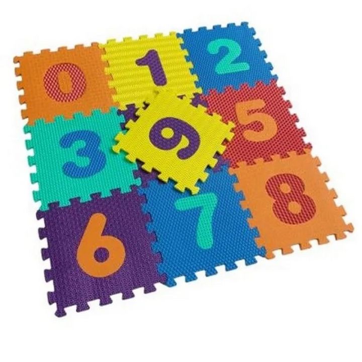 Planet T: EVA PUZZLE MAT (NUMBERS) (S) (10 PCS)