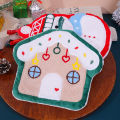 1/2/3Pcs Cute Christmas Hand Towels Absorbent Kitchen Towel Cute Xmas Home Decor Snowman Xmas Tree Kids Hanging Towel Bathroom Towel. 