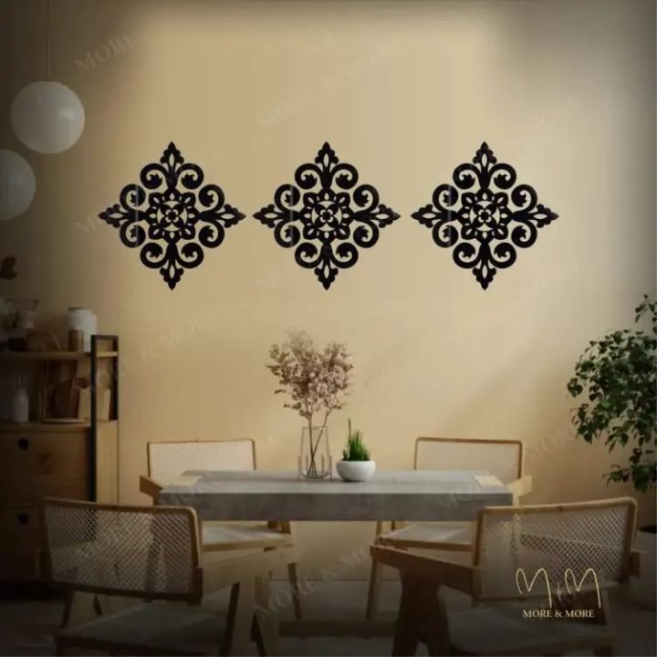 3D Wooden Wall Arts Big size wooden wal art wall decor for Home Decoration - Premium Quality 3 and 6 panels for decoration and best for gift