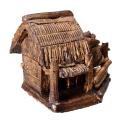 Aquarium Ceramic House Ornament Fish Tank Hiding Cave Shelter Landscape Decor. 
