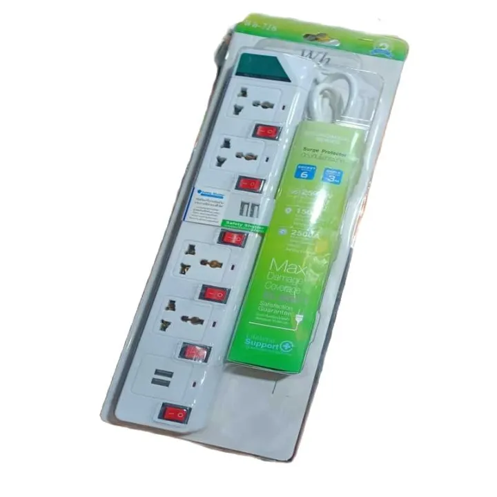 WH%20MAX%20Power%20Extension%20Lead%20Board,%20USB%20Power%20Extension%20Lead%20with%20(%203%20Ports,%204%20Ports%20,%205%20Ports)%20with%202%20USB%20Ports%20&%203%20Meters%20Wire,%20WH%20MAX%20USB%20lead%20-%20Image%202