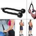 Heavy Duty Tricep Rope Attachment Pull Down/Extension Tricep Fitness Bodybuilding Gym Abdominal Crunches Cable Pull Down Laterals Biceps Muscle Training Rope. 