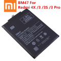 Redmi 4X / 3X / 3 Pro / 3s Battery Replacement BM47 Battery with 4000mAh Capacity _ Black. 