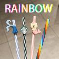 Starbucks straw special star to send redemption activities to replace straw mermaid bear accessories rainbow limited gift. 