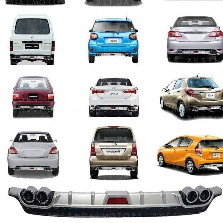 car back extension for sporty look for all cars