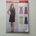 New Look K 6429 Summer Dress Sewing Pattern UnCut Sz US 10 - 22 Uncut. 