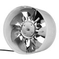 duct fan-1 x Inline Exhaust Fan (Adaptors are not included.)-White. 