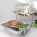 Stainless Steel Food Pan Half Size Hotel Pan Catering Food Pan Steam Table Pan for Eid Depth 2cm. 