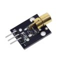Smart Electronics New KY-008 3pin 650nm Red Laser Transmitter Dot Diode Copper Head Module for Arduino AVR PIC DIY By Electrica. 