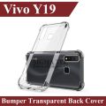 Vivo Y19 Back Cover Transparent Extra Bumper Anti Shock Soft Crystal Clear Case For Vivo Y19. 