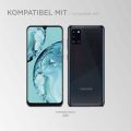 SAMSUNG A31 Matte Black Soft Silicon TPU Back Cover Case. 