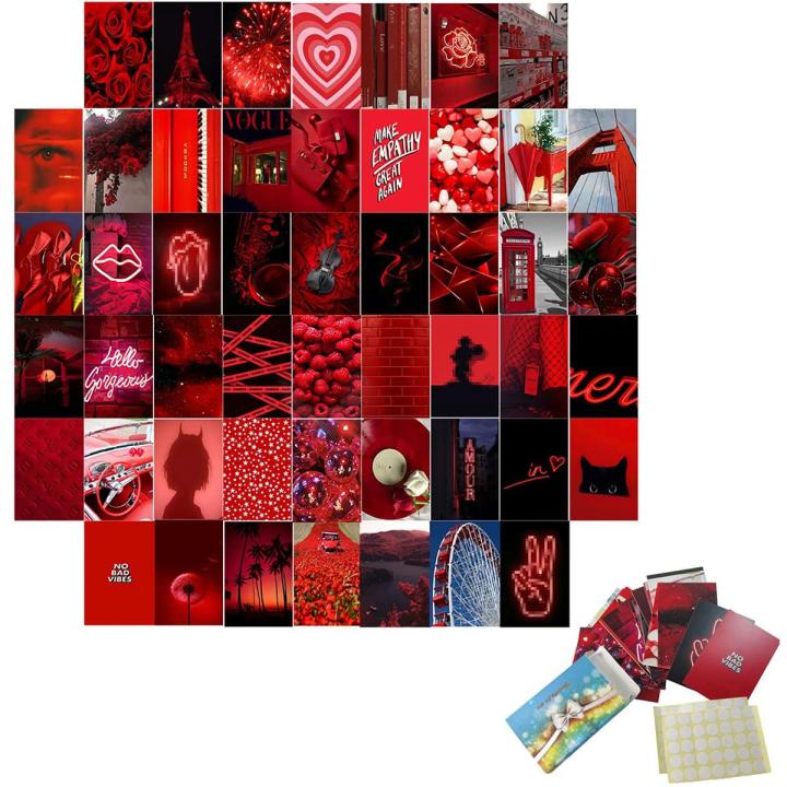 your Design poster Aesthetic Posters Wall Collage Kit--Set of 50 Pictures, 4x6 inch