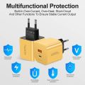 40W USB C Charger Quick Charge 3.0 PD4.0 Type C Fast Charging Wall Charger For iPhone Xiaomi Samsung Phone Adapter EU/US/UK Plug. 