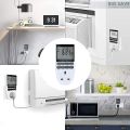 Comforday Timer Plug Socket -7 Day Programmable Switch Timer 2 Pack Digital Plug in Timer with LCD Display Programs and Random Mode. 