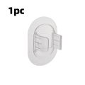 1/10pcs Washing Machine Drain Pipe Holder Self-adhesive Non-punching Fixed Buckle Pipe Clamp. 