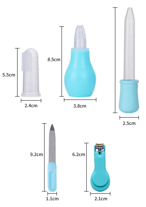 MiniMe%208Pcs%20Multi-Piece%20Baby%20Care%20Kit%20Newborn%20Hair%20Nail%20Thermometer%20Beauty%20Brush%20Kit%20Scissors%20Comb%20Teether%20Function%20Child%20Toiletry%20Kit%20Baby%20-%20Image%202