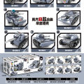 Compatible with LEGO builds, small bricks, racing, classical building toys, large sets, institutional gifts. 