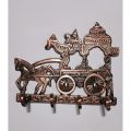 Key Holder Metal Horse carriage Wall. 