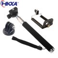 Extendable Handheld Selfie Stick Monopod + Mount Adapter+Phone Holder for Gopro Hero 5 4 3 3+ 2 SJ4000 Xiaomi Yi Sports Camera. 