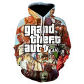 Grand Theft Auto GTA 5 Hoodies Game 3D Print Streetwear Men Women Sweatshirts Oversized Hoodie Kids Pullovers Tracksuits Clothes. 