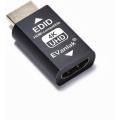 EVanlak Hdmi Edid Emulator Passthrough 3rd Generrtion Premium Aluminum Eliminated Emulator Adapter Work with Mac Thunderbolt to HDMI Switches/Extender/AV Receiver/Video Splitters 1080- 3840x2160@60H. 