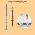 1 gel pen super-capacity fine tip 0.5mm/0.38mm ultra-smooth writing quick-drying ink pen. 