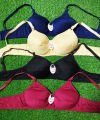 Single Paded Comfortable Foam Bra Non Wired Full Cup BRA for Women's/Girls. 