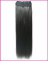 Hair Extension For Girls 5 CLips Natural Black Straight Hair Extension- 30 inch. 