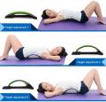 Magic Back Stretcher Lumbar Support 3 Level Adjustment Portable Back Massager Tools - Black -  1 PC. 