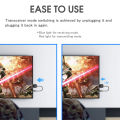Kebidu USB Bluetooth 5.0 Launcher Receiver Adapter 2 in 1 Wireless Audio Adapter for T V PC Computer Speaker Car. 