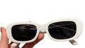 Vintage Black Square Sunglasses for women Classic Rectangle Sun Glasses  Men Fashion Rectangular Sun Glasses. 