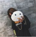 Soft Fluffy Pouch Kids Handbags Girls Kids Small Bag Cute Hand Bags For Teenage Girls Fluffy Cross Body Bags For Girls Kids Shoulder Bags Children Shoulder Purses For Girls High Quality Shoulder Mobile Bags For Girls With Long Chain. 
