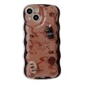 For iPhone 13 Wave 3D Chocolate Phone Case. 