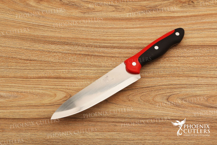 Master Select Red Slaughter & Kitchen Knife 8 inch Blade
