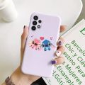 Stitch Case For Samsung Galaxy A13 4G A 13 5G Protective Cover Anime Cartoon Soft Funda For SamsungA13 GalaxyA13 Bags. 