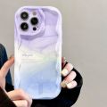 Cute Cream Gradient Casing Samsung Galaxy A05 A05S Case. 