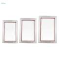 Silk Screen Printing Frame 120T for Small Business Screen Printing 20cmx25cmx1.8cm. 