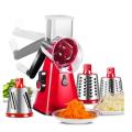 3 in 1 Vegetable Mandoline Slicer Swift Rotary Drum Grater Nut Shredder Veggie Cutter Peeler Spiralizer Cheese Chopper. 